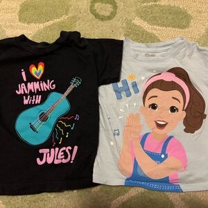 Ms. Rachel and Jules toddler T-shirt Bundle 2t